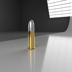 22_lr_v1_2022-Apr-13_10-46-01PM-000_CustomizedView8037746849.png STL file 22 Long Rifle Cartridge exact dimensions・3D printing idea to download
