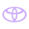 Toyota logo.stl KEYCHAIN flexi TOYOTA