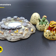 earlypledgeSET_2.png Surprise Egg Miniature 3Demonsters