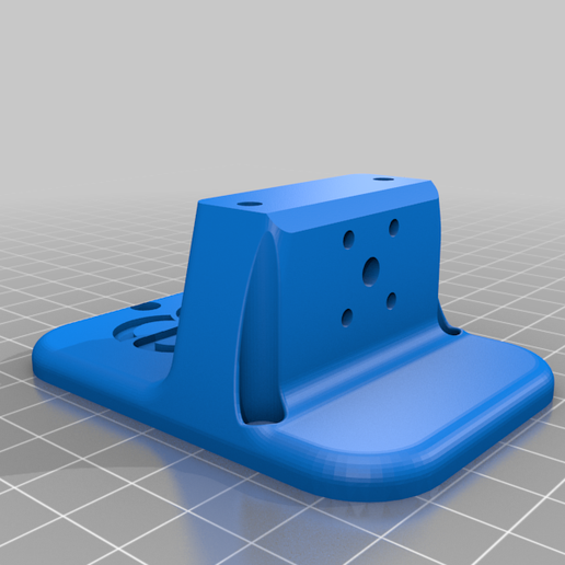 Dragon_Carrier_Plate_Remake_V3.png Free STL file Phaetus Dragon Hotend ST Adaptor for Anycubic i3 Mega X・3D print design to download, Phaetus3D
