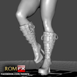 arlequina impressao9.png Télécharger fichier Harley Quinn Sexy 3D Printable Action Figure • Design imprimable en 3D, ROMFX