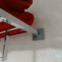 nutquIQUQIGeqaIKGf3LDw.jpg Free STL file Captive nut for towel hanger・3D printing design to download