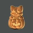 corgi-halloween-cutter-cookie-stamp-3d-model.png corgi dog halloween cookie cutter stamp