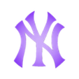 Logo.stl New York Yankees Logo Baseball Ornament
