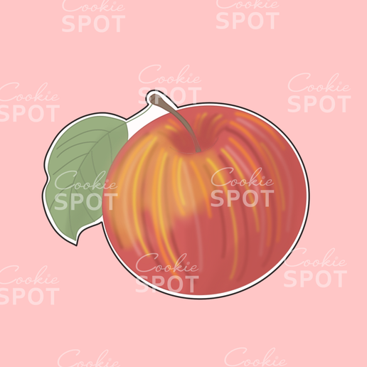 Apple.png Cortador de galletas de manzana