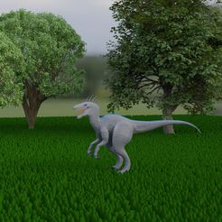 Velociraptor.jpg STL-Datei Velociraptor Dinasour・3D-Drucker-Vorlage zum herunterladen