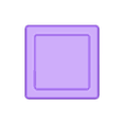 cuadrado hueco 2.stl Basic Shapes Stamp - Hollow Squares
