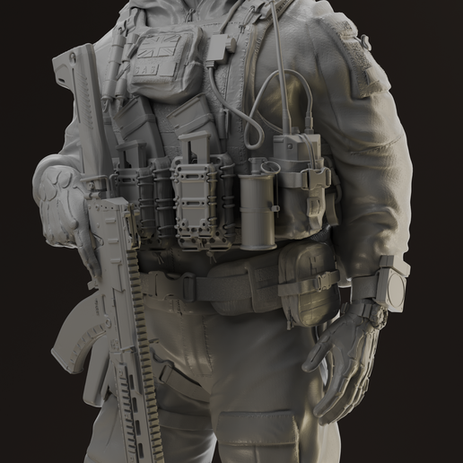 👻 GHOST ( Call of duty )・ 3D File for 3D printing・Cults