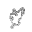 fi cookie cutter Silhouette of girl dancer of Indian classical dance stock illustration 2015, Adult, Adults Only, Art, Art And Craft