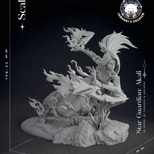 Akali_Gray_Scale_SOC.jpg Star Guardian Akali