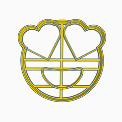 emoinlove.png Free STL file emoji in love・3D printing idea to download
