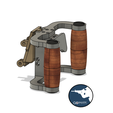 M249-lmg-SPADE-TRIGGER-BARRETT-1.png A&K M249 LMG Spaten Abzugsgriff Picatinny