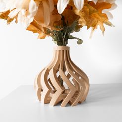 DSC04153.jpg The Lovi Short Vase, Modern and Unique Home Decor for Dried and Preserved Flower Arrangement