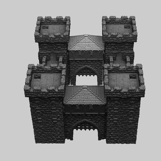 gate2a.jpg Cenário Medieval - Portão do Castelo