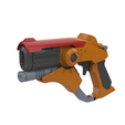 4.png Mercy Blaster 3 Skins - Overwatch - Printable 3d model - STL + CAD bundle - Commercial Use