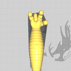 love-you-2.png Файл STL Искусство, I Love you/Rock on, Articulating Arm.・Модель для загрузки и 3D-печати