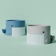Desk-Pencil-Holder-Container-Planter-Pot-Adorable-Cute-Animal-Vase-Whale.png Planters & Co: Whale