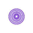 lamp_flower2_simplified_withMid_withHole_z10cm.stl Flowery Lamp