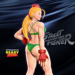 Cammy_thumb.jpg Descargar archivo Street Fighter - Cammy • Objeto para impresora 3D, nlsinh
