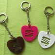 Love-SEAT.jpg Free STL file SEAT key ring・Template to download and 3D print