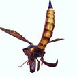 14.jpg DOWNLOAD BEE 3D MODEL - ANIMATED - INSECT Raptor Linheraptor MICRO BEE FLYING - POKÉMON - DRAGON - Grasshopper - OBJ - FBX - 3D PRINTING - 3D PROJECT - GAME READY-3DSMAX-C4D-MAYA-BLENDER-UNITY-UNREAL - DINOSAUR -