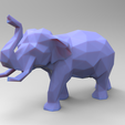 untitled.180.png Elephant Low Poly