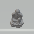 10.png Little Monk 3D print model