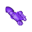 gravity_HAND_4.stl Am Handgelenk befestigte Schwerkraftpistolen für Space Knights