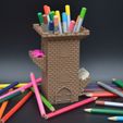 DSC_81011.jpg STL file PENCIL HOLDER 2・3D printer model to download