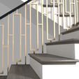 modern-interior-stair-art-deco-3d-model-max-obj-2.jpg Modern staircase stair in Art Deco style  3D model
