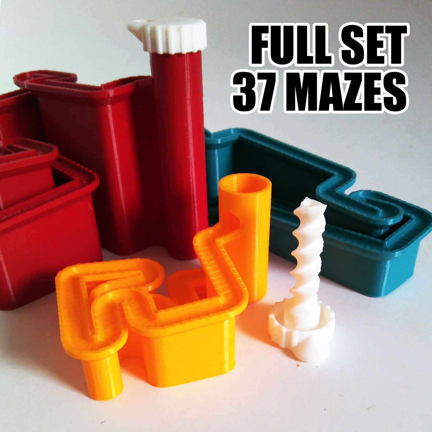 foto_0_1.jpg Download free STL file Procedural Marble Maze Full-Set • 3D printer design, ferjerez3d