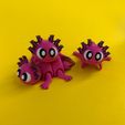 Crochet-Axolotl-And-Egg-Box-5.jpg Crochet Axolotl & Egg Box Bundle, Articulated Flexi, Print In Place, No Support
