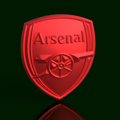 Arsenal.png Cannons and Glory: Classic Arsenal Coat of Arms Sculpture