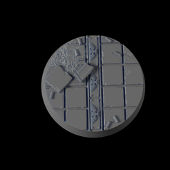 32mm-Base-Urban03-i01.png Fichier STL gratuit 32mm-Base-Urbam-03・Design pour impression 3D à télécharger