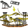 premium-dino-set-pic17.jpg [3Dino Puzzle]Large Dinosaur Museum Premium Set