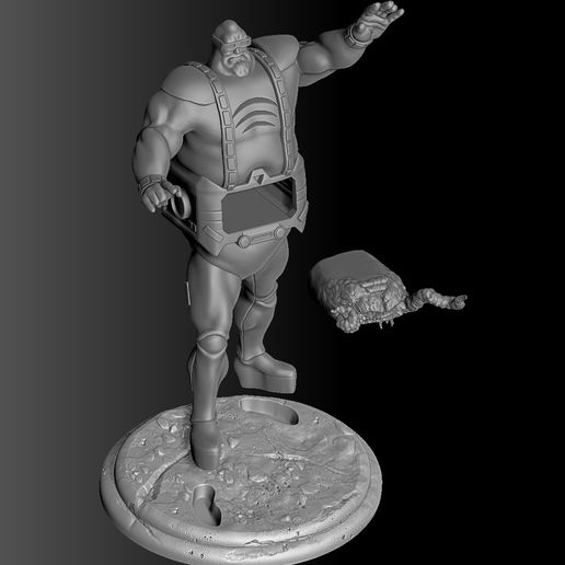 ZBrush-Documentнн.jpg 克朗将军 1987.TMNT.3d 可打印 STL.