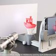01_-_Smartphone_Photo_Studio_for_3DBenchy_and_tiny_stuff_main_image_camera_rig.JPG Free STL file Smartphone Photo Studio for #3DBenchy and tiny stuff・3D printer design to download