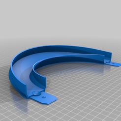 b94dd694316d0f8a3f55b3a3051588b0.png Free STL file Hot Wheel Track 180 deg Turn, 30 deg Bank w/ Joiner (Redesign)・Design to download and 3D print
