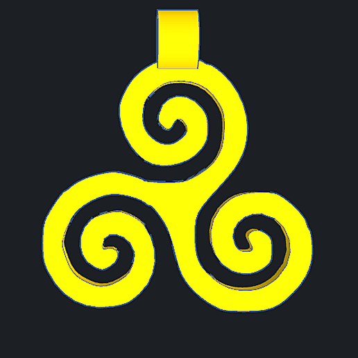Celtic pendant_2022_04_14 3D model