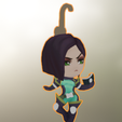 Chibi-Viper-1.png Chibi Viper Valorant official keychain