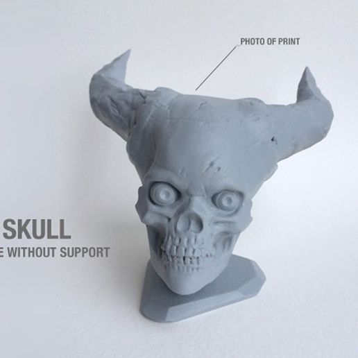 5.jpg Бесплатный STL файл Hell Skull・Шаблон для 3D-печати для загрузки, Sculptor