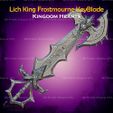 1.jpg Lich King Frostmourne Key Blade Cosplay Kingdom Hearts - STL File 3D print model