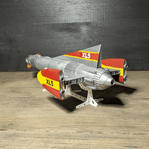 🚀 Fireball XL-5 starship・ STL File for ・Cults
