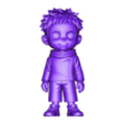Itadori Yuji Chibi JJK.stl Jujutsu Kaisen Figures Pack (STL) - Gojo, Itadori, Nobara, Megumi - 3D Printable
