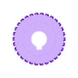 CD30İ30WSGK1_G.stl Worm Gear - Center D. 30 mm - Ratio  25 & 30 - Worm with Shaft