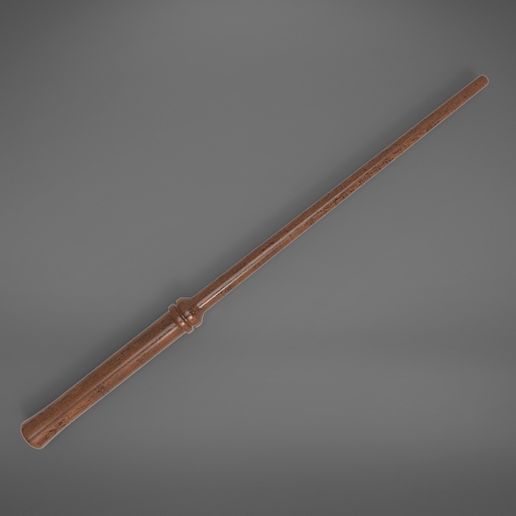 Potter2-top_perspective.836.jpg Палочка Гарри Поттера версия 2 - 3D-печатная модель Гарри Поттера