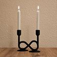 Infinity-Candle-Holder-1.jpg INFINITY CANDLE HOLDER FOR IKEA JUBLA CANDLES