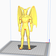3.png Spike the Devil Man 3D Model