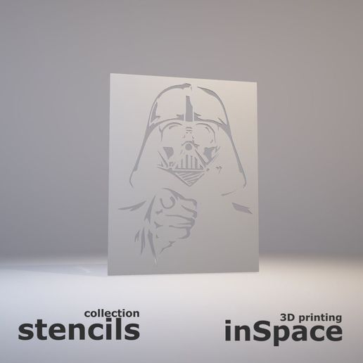 Star Wars - Stencil - Darth Vader