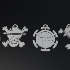 imagen_2022-03-03_161940.png STL file One Piece Keychains・3D print object to download